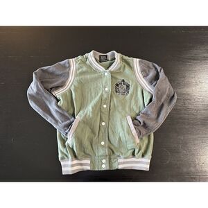 Harry Potter Size MediumGreen & Gray Jacket‎ Slytherin